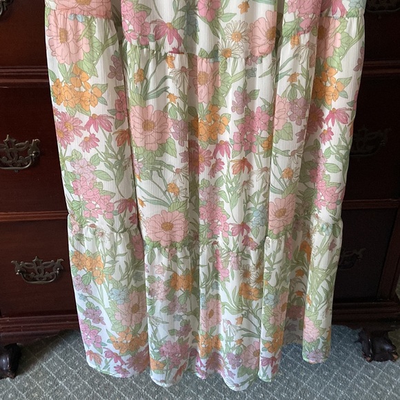 Vince Camuto Floral Maxi Skirt - Picture 3 of 12